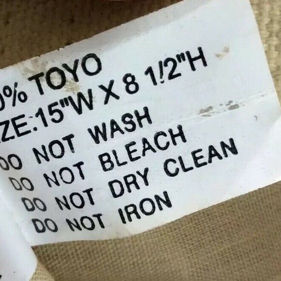 Cappelli Straworld Straw Tote Handbag With Beaded Design & Shell Accents - Picture 9 of 10